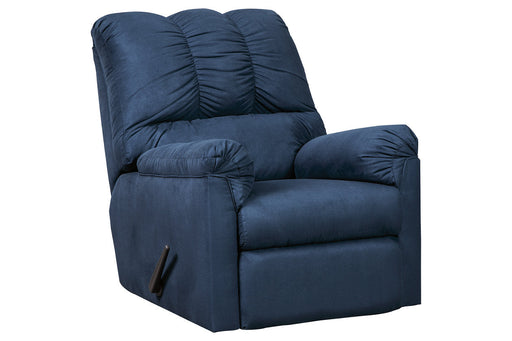 Darcy Blue Recliner - 7500725 - Vega Furniture