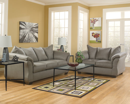Darcy Cobblestone Living Room Set - SET | 7500538 | 7500535 | 7500520 | 7500525 | 7500514 - Vega Furniture