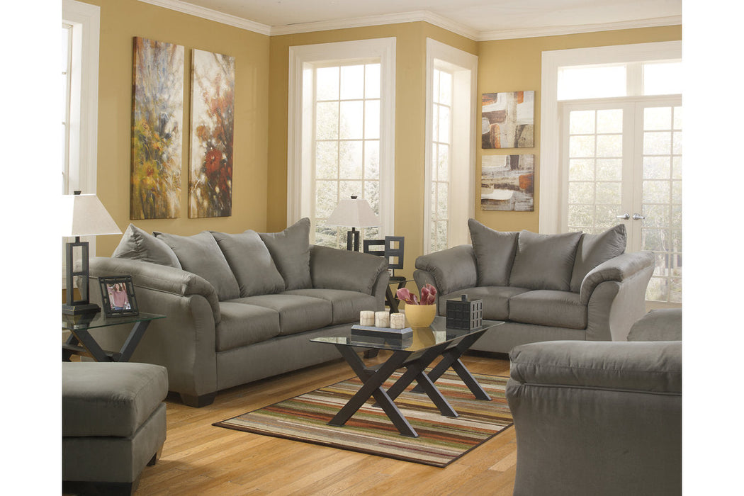 Darcy Cobblestone Loveseat - 7500535 - Vega Furniture