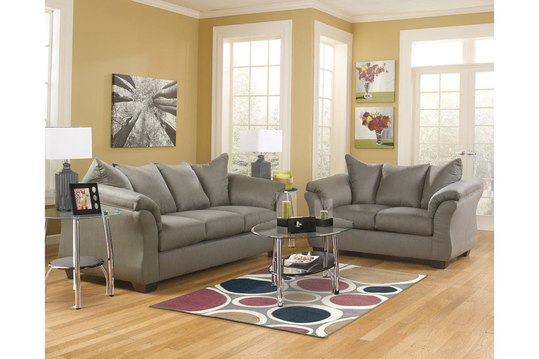 Darcy Cobblestone Loveseat - 7500535 - Vega Furniture