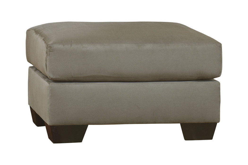 Darcy Cobblestone Ottoman - 7500514 - Vega Furniture