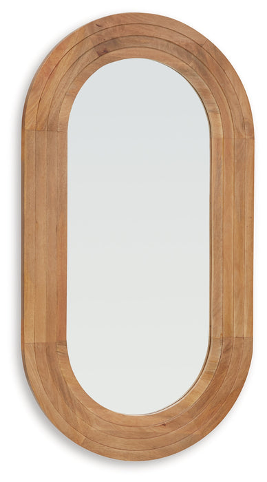 Daverly Brown Accent Mirror - A8010326 - Vega Furniture