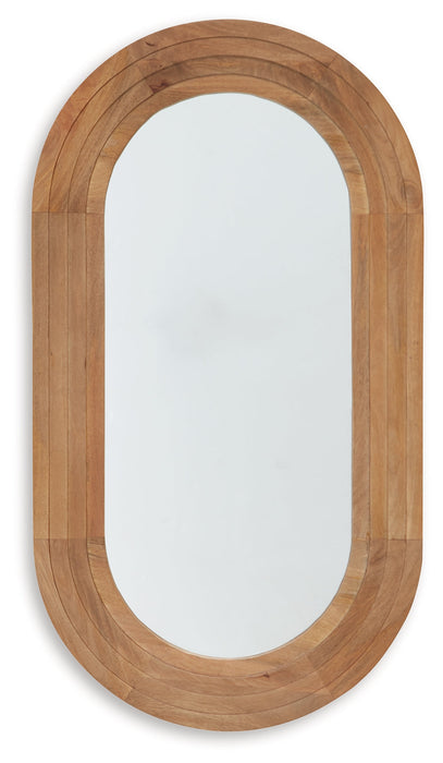 Daverly Brown Accent Mirror - A8010326 - Vega Furniture