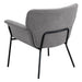Davina Ash Gray Upholstered Flared Arms Accent Chair - 905614 - Vega Furniture