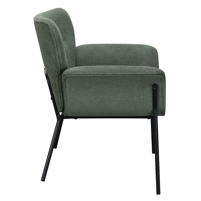 Davina Ivy Upholstered Flared Arms Accent Chair - 905613 - Vega Furniture