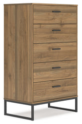 Deanlow Honey Chest of Drawers - EB1866-245 - Vega Furniture