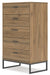 Deanlow Honey Chest of Drawers - EB1866-245 - Vega Furniture