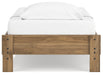 Deanlow Honey Twin Platform Bed - EB1866-111 - Vega Furniture