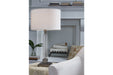 Deccalen Clear/Silver Finish Table Lamp - L428174 - Vega Furniture