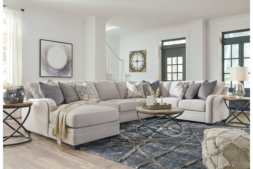 Dellara Chalk Large LAF Sectional - SET | 3210116 | 3210134 | 3210156 | 3210177 | 3210146 | 3210111 - Vega Furniture