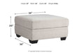 Dellara Chalk Ottoman - 3210111 - Vega Furniture