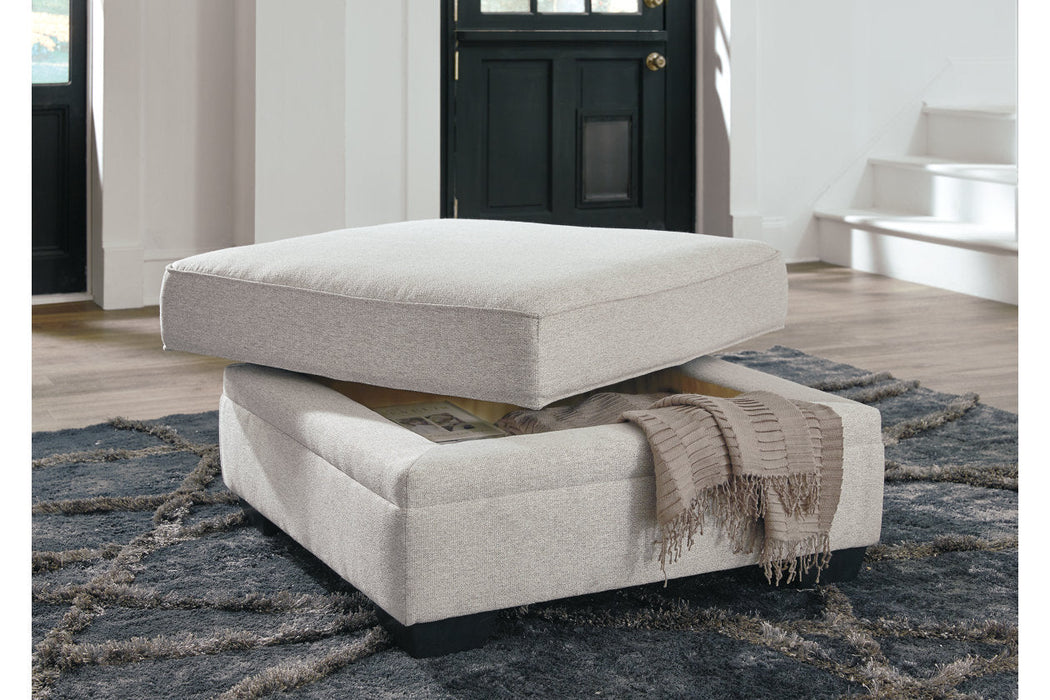 Dellara Chalk Ottoman - 3210111 - Vega Furniture