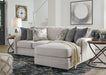 Dellara Chalk RAF Sofa Chaise - SET | 3210117 | 3210155 - Vega Furniture