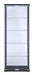 Delphinium Black/Clear 5-Shelf Glass Curio Cabinet - 950170 - Vega Furniture