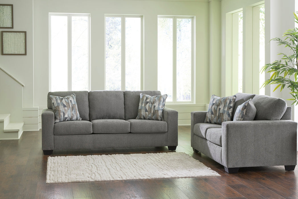 Deltona Graphite Living Room Set - SET | 5120538 | 5120535 - Vega Furniture