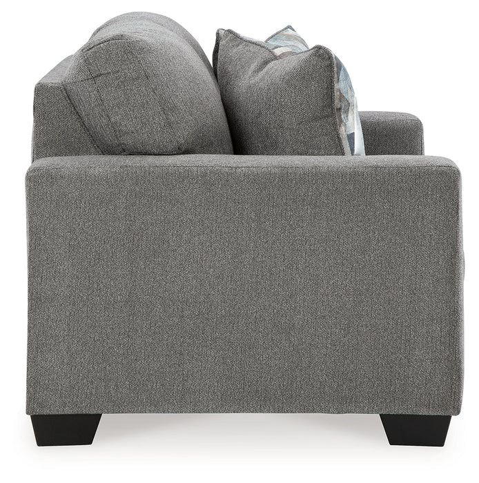 Deltona Graphite Loveseat - 5120535 - Vega Furniture