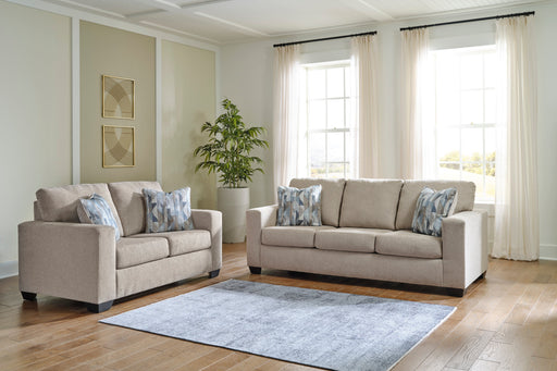 Deltona Parchment Living Room Set - SET | 5120438 | 5120435 - Vega Furniture