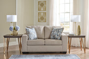 Deltona Parchment Loveseat - 5120435 - Vega Furniture
