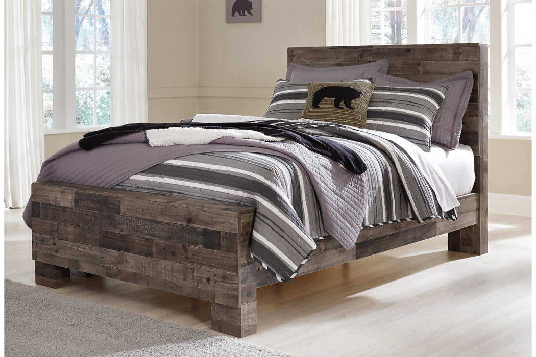 Derekson Multi Gray Full Panel Bed - SET | B200-84 | B200-86 | B200-87 - Vega Furniture