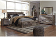 Derekson Multi Gray King Panel Bed with 4 Storage Drawers - SET | B100-14 | B200-58 | B200-56S | B200-60 | B200-95 - Vega Furniture