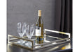Derex Champagne Finish Tray - A2000255 - Vega Furniture