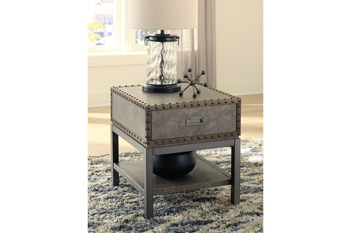 Derrylin Brown End Table - T973-3 - Vega Furniture