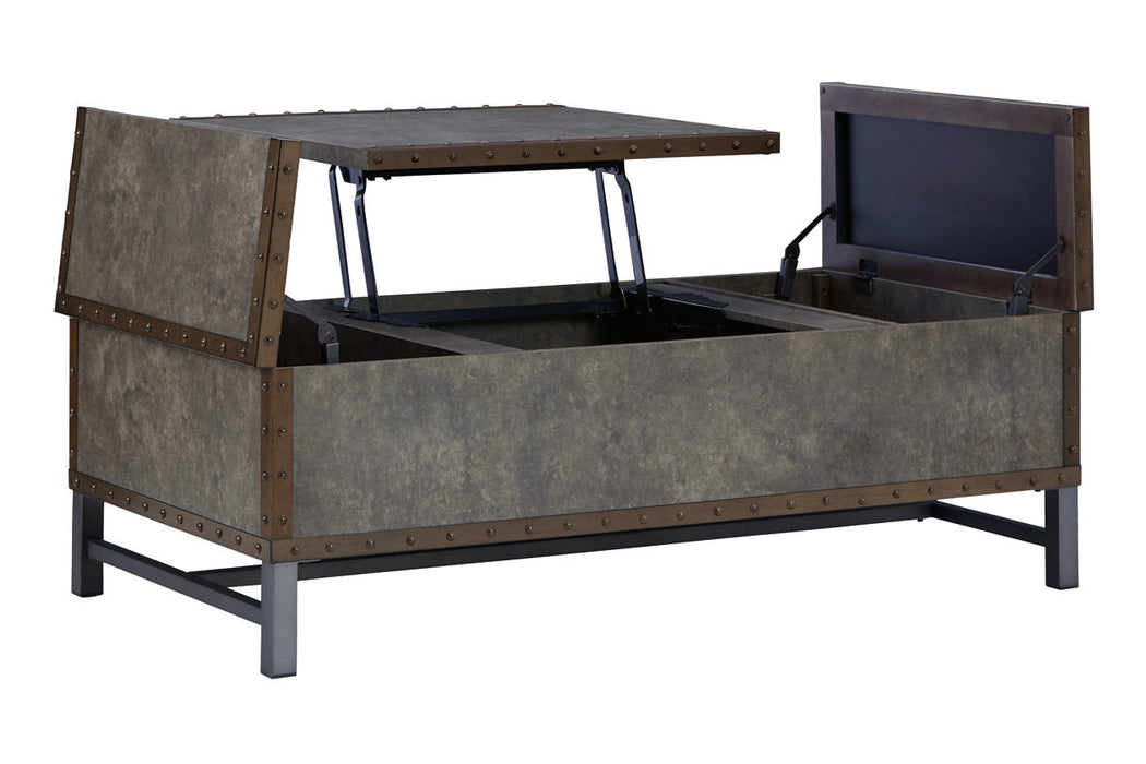 Derrylin Brown Lift-Top Coffee Table - T973-9 - Vega Furniture
