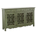 Deserie Antique Green 3-Door Accent Cabinet - 950357 - Vega Furniture