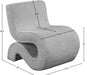 Desiree Grey Boucle Fabric Accent Chair - 599Grey - Vega Furniture