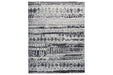 Devman Black/Cream/Gray Large Rug - R405571 - Vega Furniture