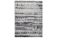 Devman Black/Cream/Gray Medium Rug - R405572 - Vega Furniture