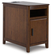 Devonsted Brown Chairside End Table - T310-117 - Vega Furniture