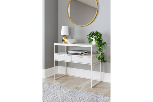 Deznee White Credenza - H162-15 - Vega Furniture