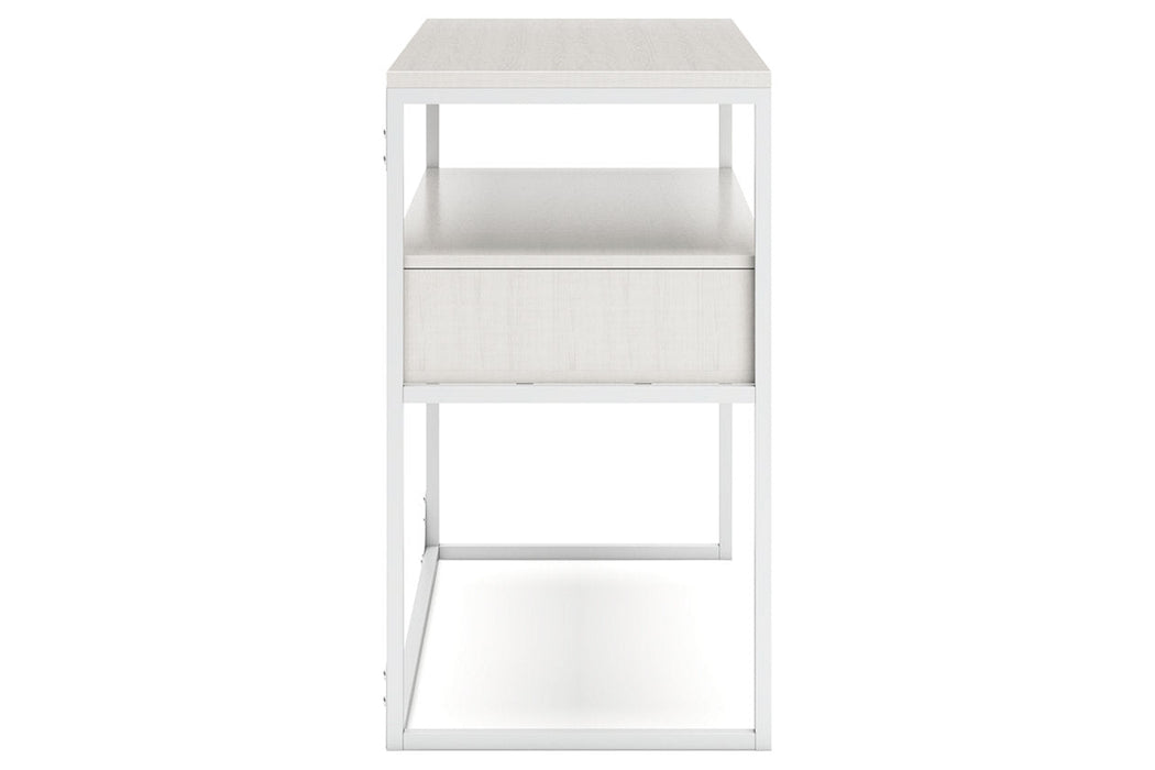 Deznee White Credenza - H162-15 - Vega Furniture