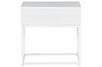 Deznee White End Table - T162-3 - Vega Furniture