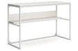 Deznee White Home Office Desk - H162-14 - Vega Furniture