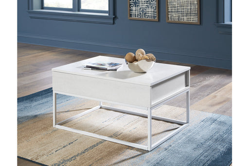 Deznee White Lift Top Coffee Table - T162-9 - Vega Furniture