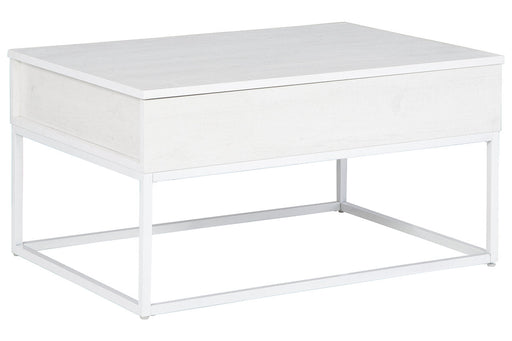 Deznee White Lift Top Coffee Table - T162-9 - Vega Furniture