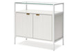 Deznee White Small Bookcase - H162-16 - Vega Furniture