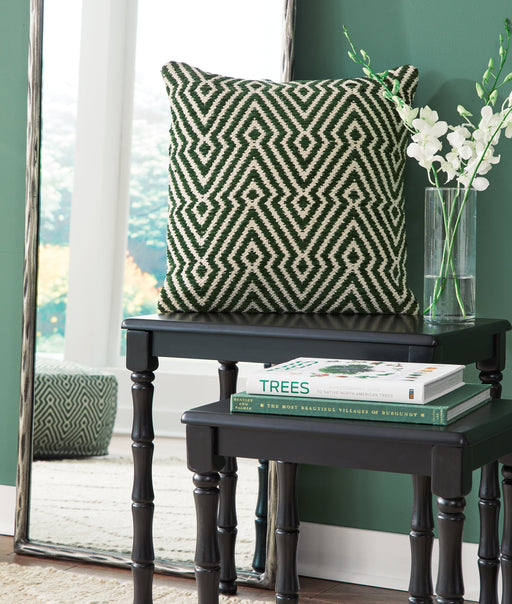 Digover Green/Ivory Pillow (Set of 4) - A1001036 - Vega Furniture