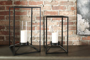 Dimtrois Black Lantern, Set of 2 - A2000133 - Vega Furniture