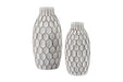 Dionna White Vase, Set of 2 - A2000329 - Vega Furniture