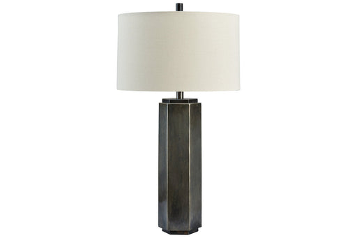 Dirkton Antique Pewter Finish Accent Lamp - L208324 - Vega Furniture