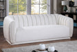 Dixie Cream Velvet Sofa - 674Cream-S - Vega Furniture