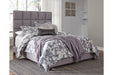 Dolante Gray Queen Upholstered Bed - B130-381 - Vega Furniture