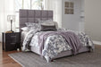 Dolante Gray Queen Upholstered Bed - B130-381 - Vega Furniture