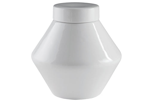 Domina White Jar - A2000485J - Vega Furniture