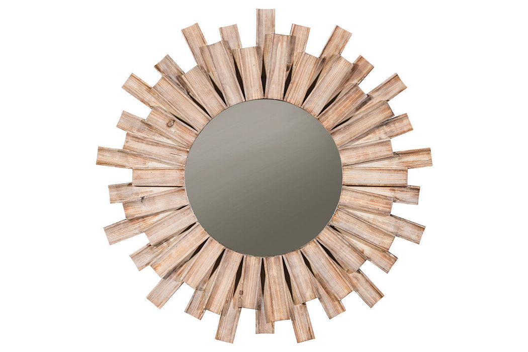 Donata Natural Accent Mirror - A8010113 - Vega Furniture