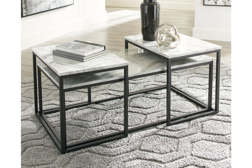 Donnesta Gray/Black Table, Set of 3 - T182-13 - Vega Furniture