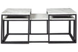 Donnesta Gray/Black Table, Set of 3 - T182-13 - Vega Furniture